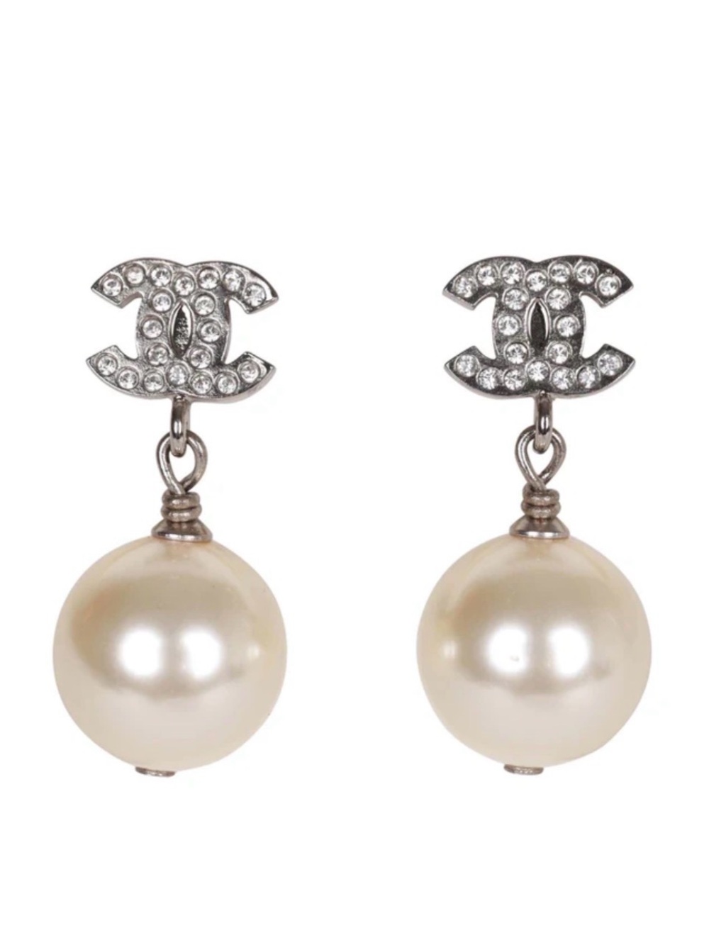 🐚 Chanel CC drop Earrings 🪩